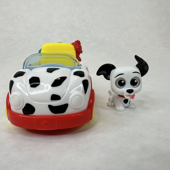 Disney Doorables Lucky 101 Dalmatians Let's Go Series 3 Figure Vehicle Car NEW - Picture 4 of 9